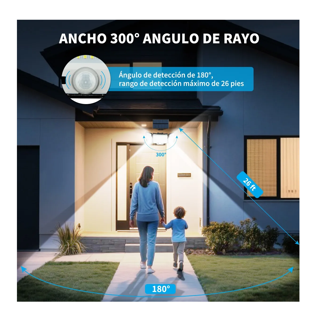 Foto 4 | Lamparas Solares Luz Solar Jardin Exterior Y Interior