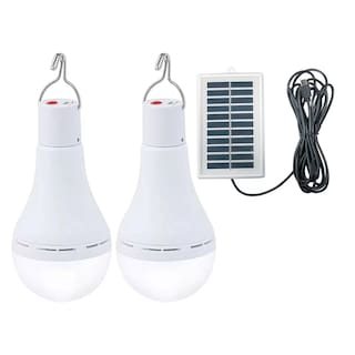 Foto 1 | Luz De Emergencia Usb Solar Recargable Y Extraíble 60w 2 Pzs Eo Safe Imports Esi-14581 Blanco