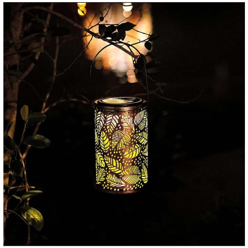 Foto 4 | Lámpara Solar Colgante Para Decoración De Jardín, 12 X 12 X 22 Cm - Venta Internacional.