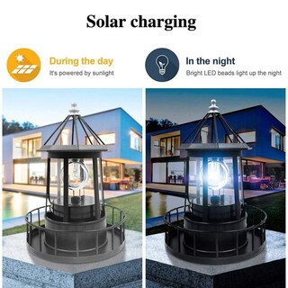 Foto 5 | Lámpara Led Con Energía Solar A Prueba De Agua Para Patio Al Aire Libre - Venta Internacional.