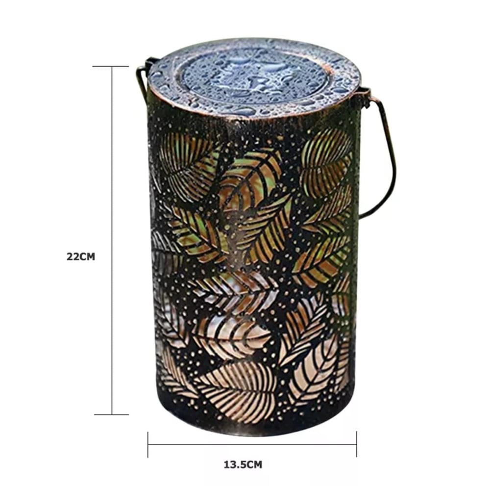 Foto 6 pulgar | Lámpara Colgante Solar Para Decoración De Jardín, 12 X 12 X 22 Cm - Venta Internacional.