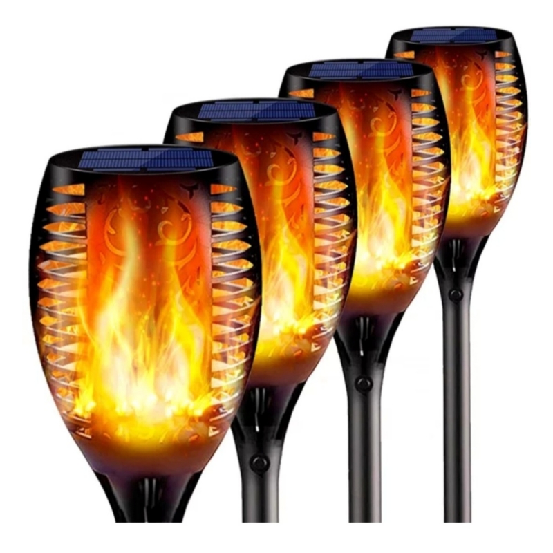 Foto 2 pulgar | Antorcha Solar Intermitente, Luz De Llama Solar Inalámbrica - Venta Internacional.