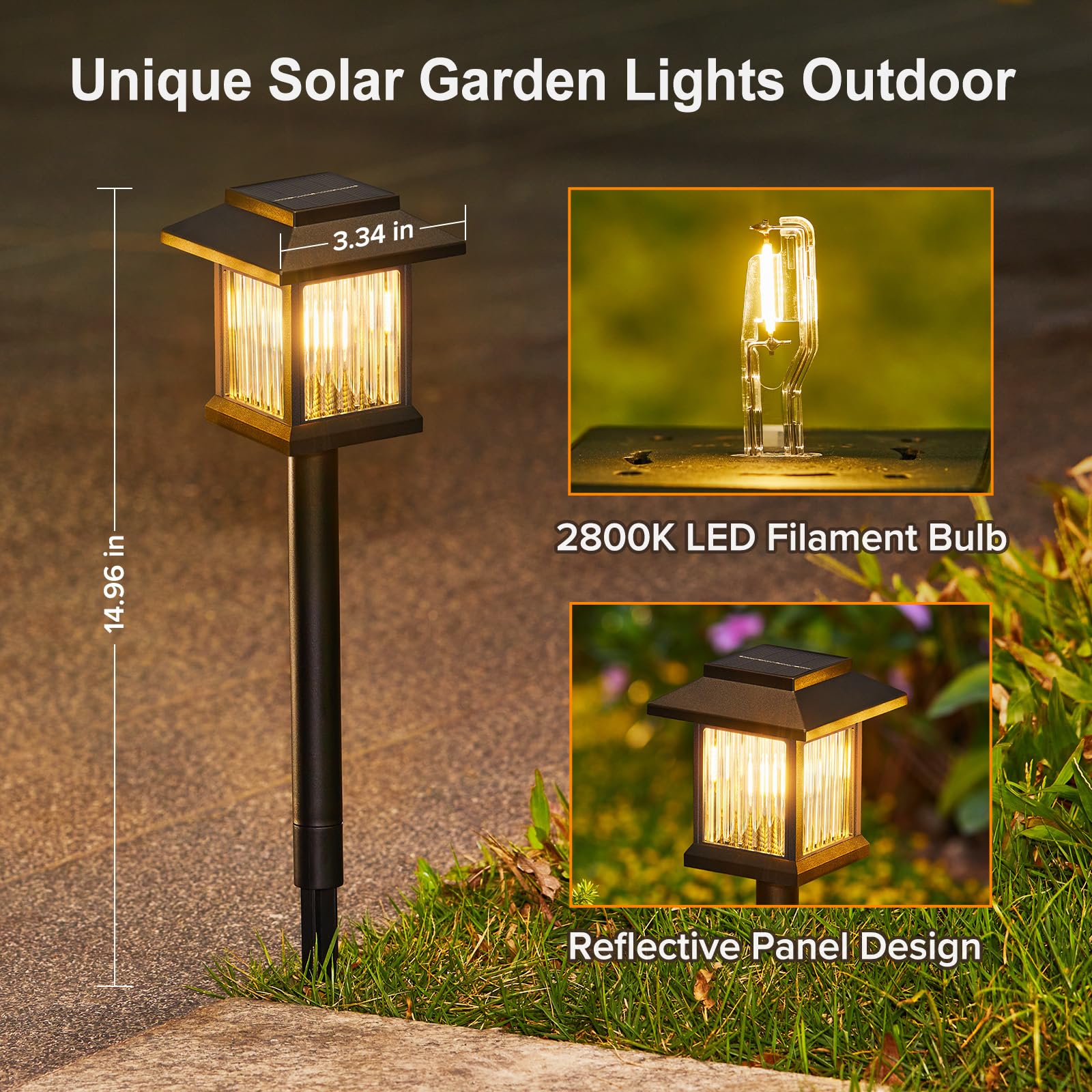Foto 7 pulgar | Luces Solares Para Caminos Kooper, Paquete De 10 Unidades, Impermeables Para Exteriores - Venta Internacional.