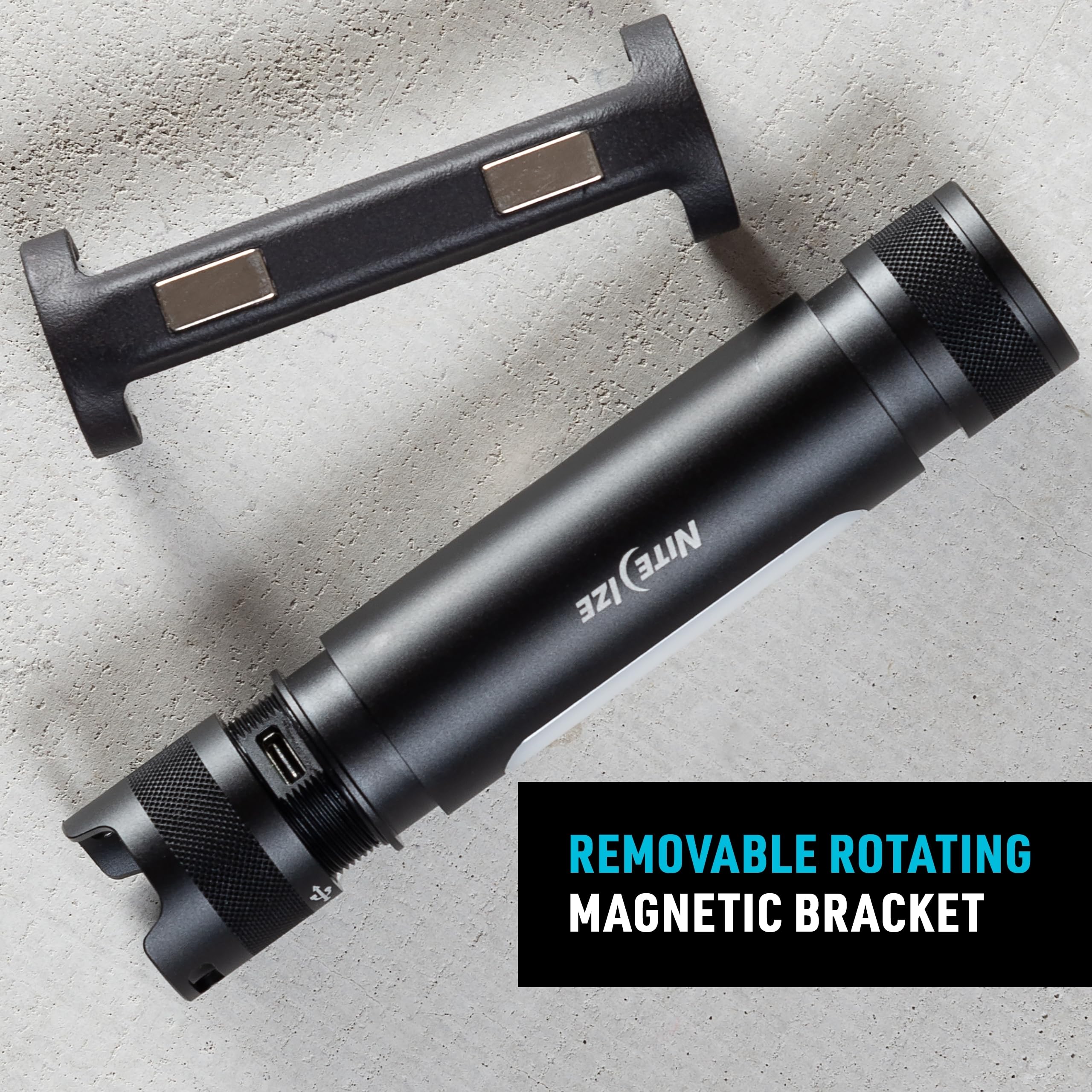 Foto 5 pulgar | Flashlight Nite Ize Radiant - Luz Utilitaria Recargable, Color Negro - Venta Internacional.
