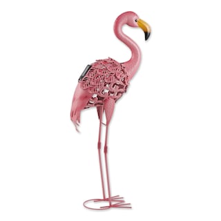 Foto 7 | Estaca Solar Para Jardín Zingz & Thingz, Diseño De Flamencos, Para Decoración Exterior - Venta Internacional.