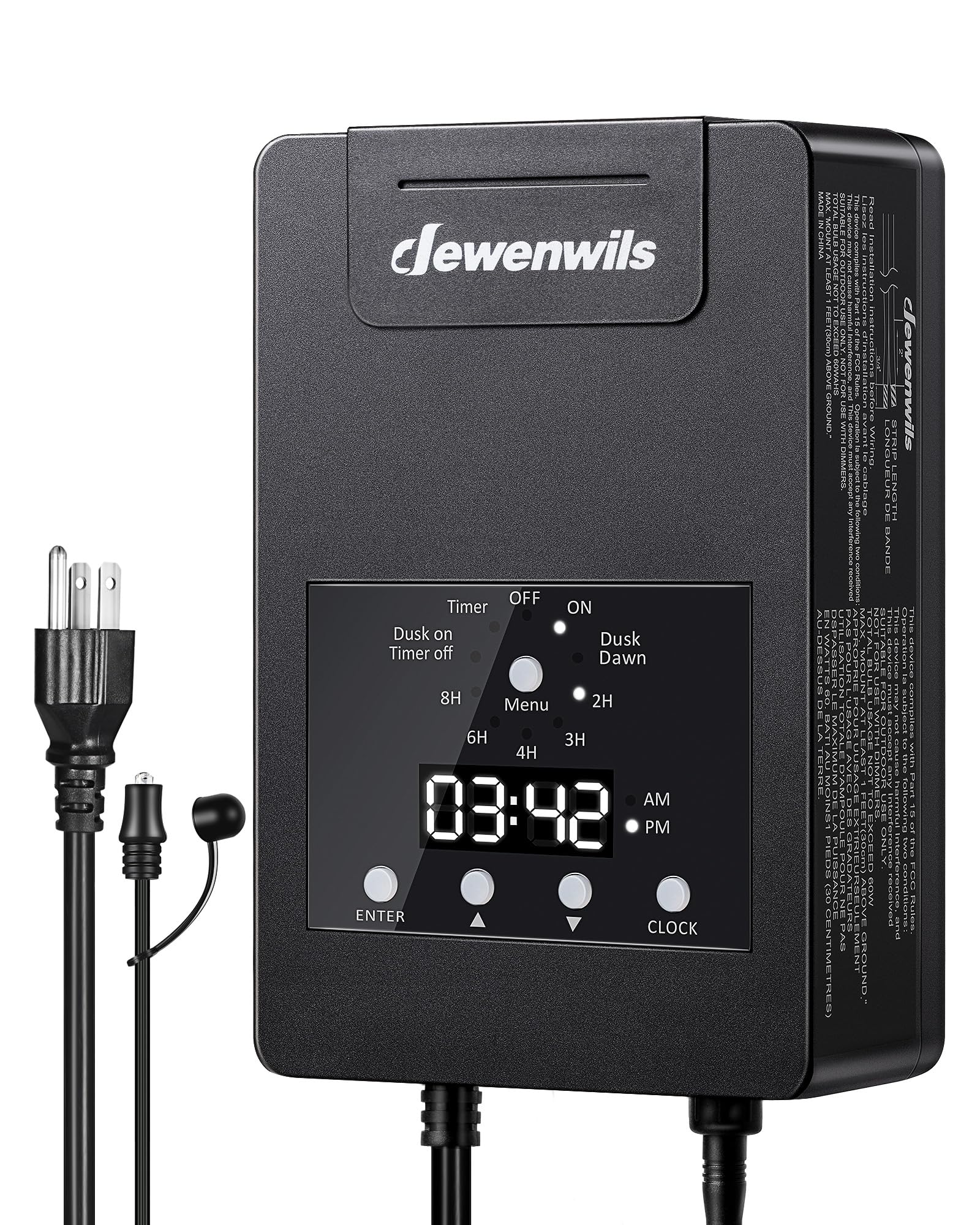Foto 2 pulgar | Transformador De Baja Tensión Dewenwils 120w 120v Ac A 12v Dc - Venta Internacional.