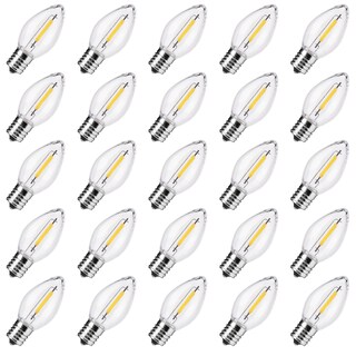 Foto 1 | Bombillas Led Navideñas Brightown C7 Transparentes, Paquete De 25 - Venta Internacional.