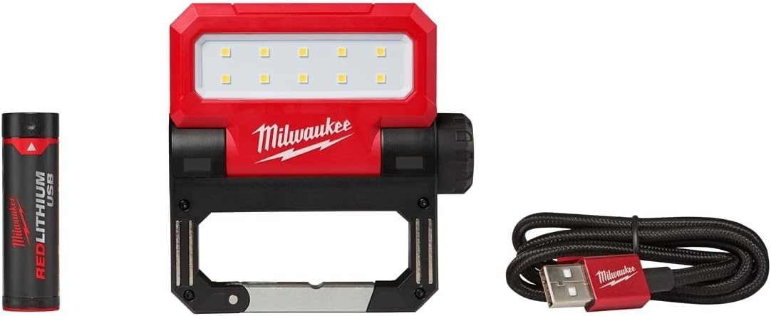 Foto 2 pulgar | Linterna Milwaukee 2114-21 Usb Recargable Rover Pivo - Venta Internacional.