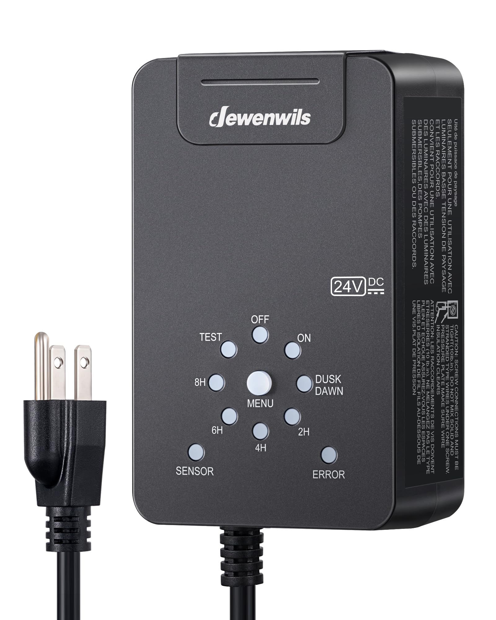 Foto 2 pulgar | Transformador De Paisaje Dewenwils 60 W 120 V Ac A 24 V Dc - Venta Internacional.