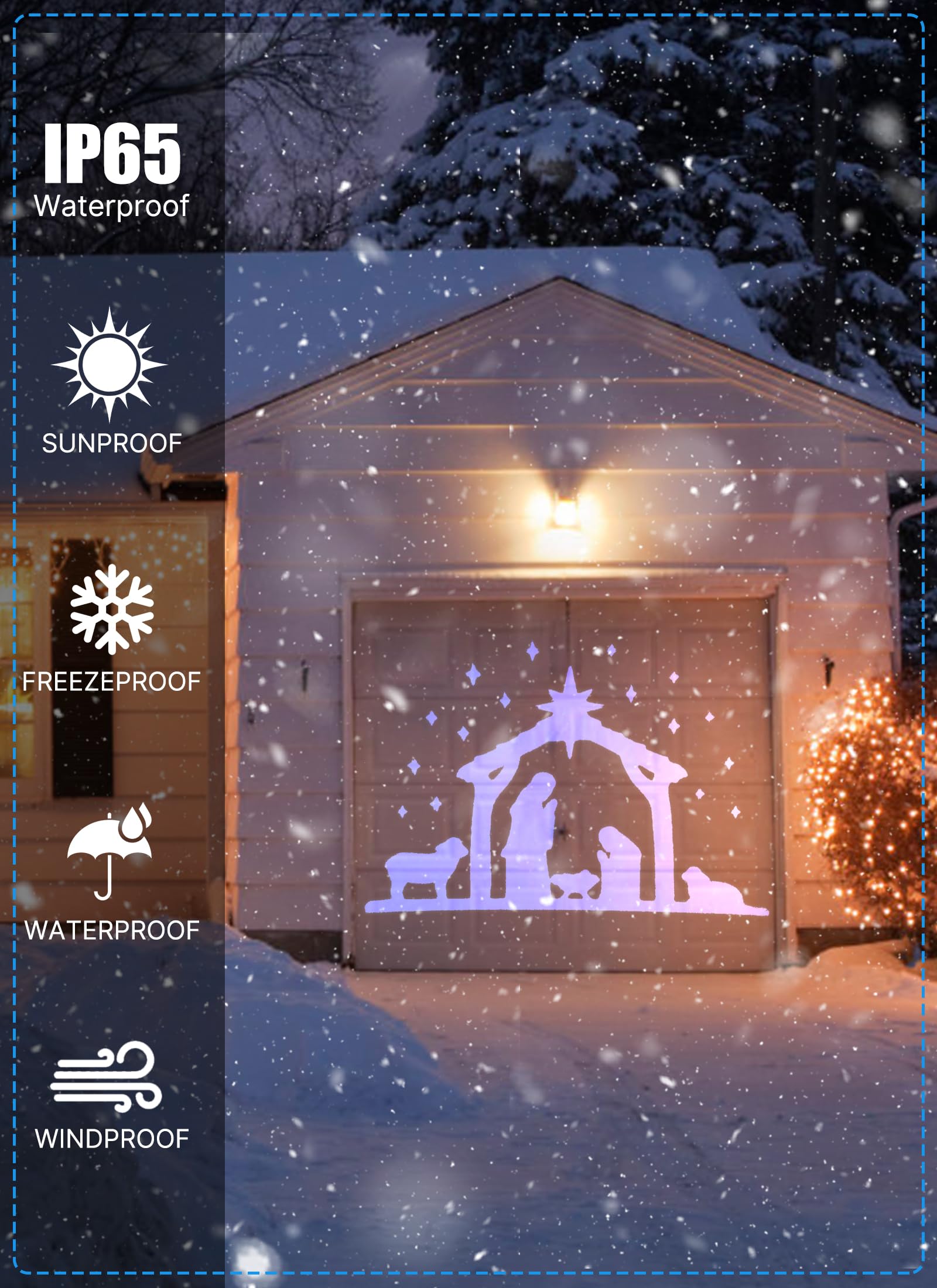 Foto 4 pulgar | Proyector De Belén Navideño Brightown Led Para Exteriores - Venta Internacional.