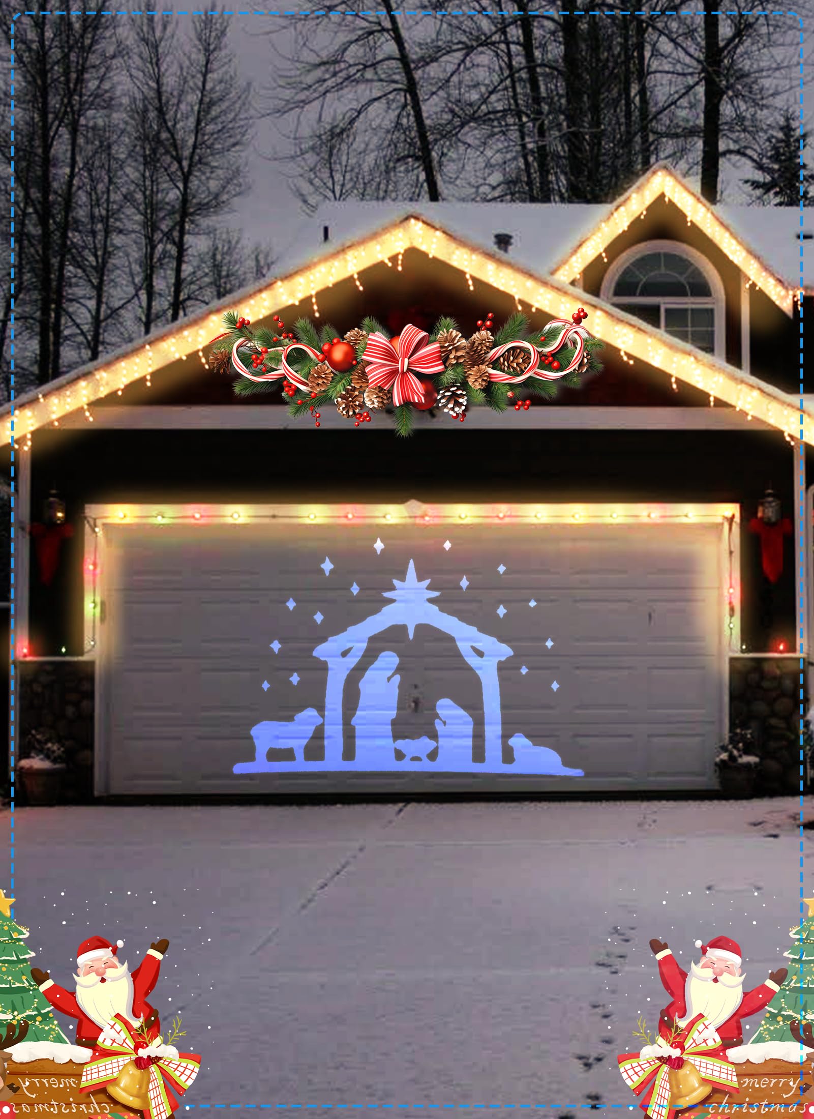 Foto 6 pulgar | Proyector De Belén Navideño Brightown Led Para Exteriores - Venta Internacional.