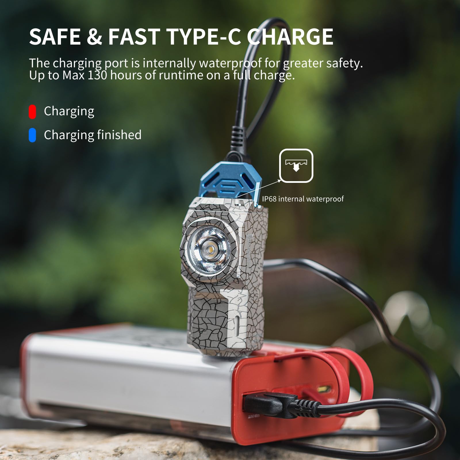 Foto 6 | Linterna Wuben X0 Mini Recargable De 900 Lm Ip68 A Prueba De Agua - Venta Internacional.