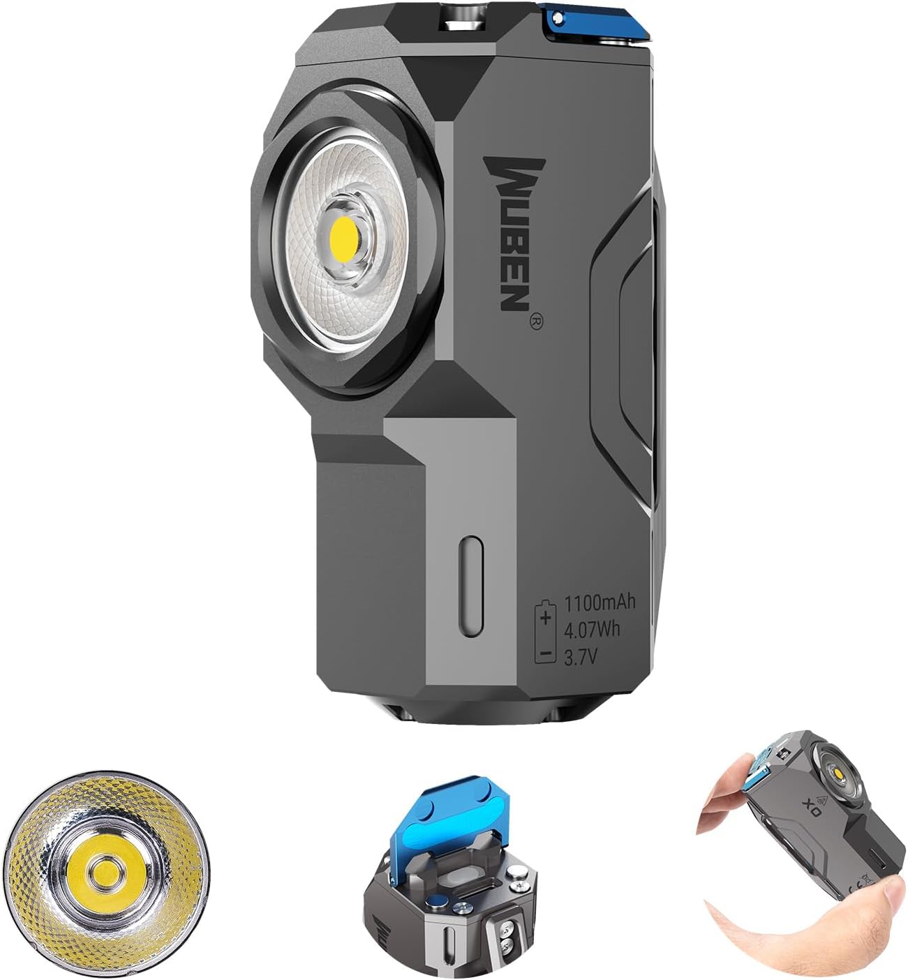 Foto 2 pulgar | Linterna Wuben X0 Mini Recargable De 900 Lúmenes Para Acampar - Venta Internacional.