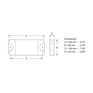 Foto 2 | Lámpara Hella Marine Duraled 50 De Perfil Bajo Para Interior/exterior - Venta Internacional.