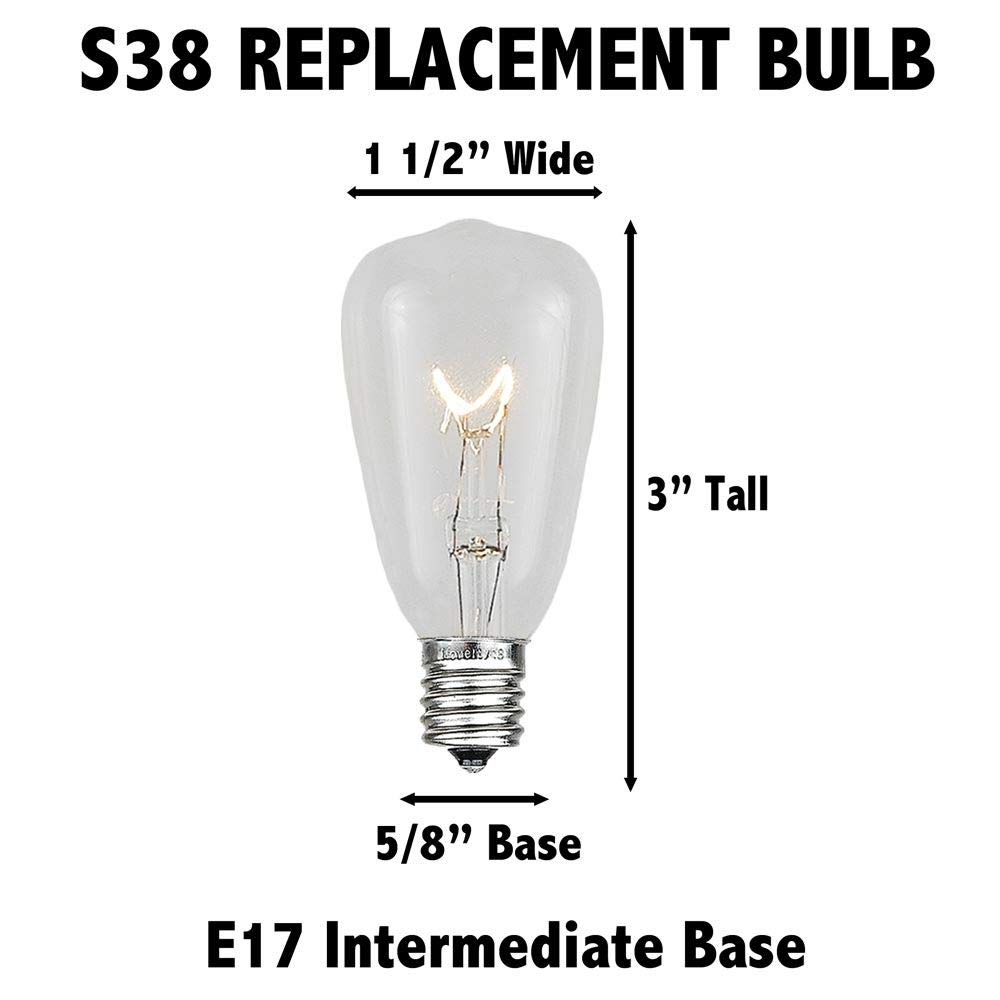 Foto 4 pulgar | Bombillas De Repuesto Novedosas  Incandescentes St38 Edison - Venta Internacional.