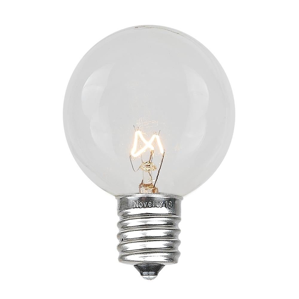 Foto 3 pulgar | Bombillas De Repuesto Novelty Lights G50 Outdoor  Transparentes  7 W  Paquete De 25 - Venta Internacional.