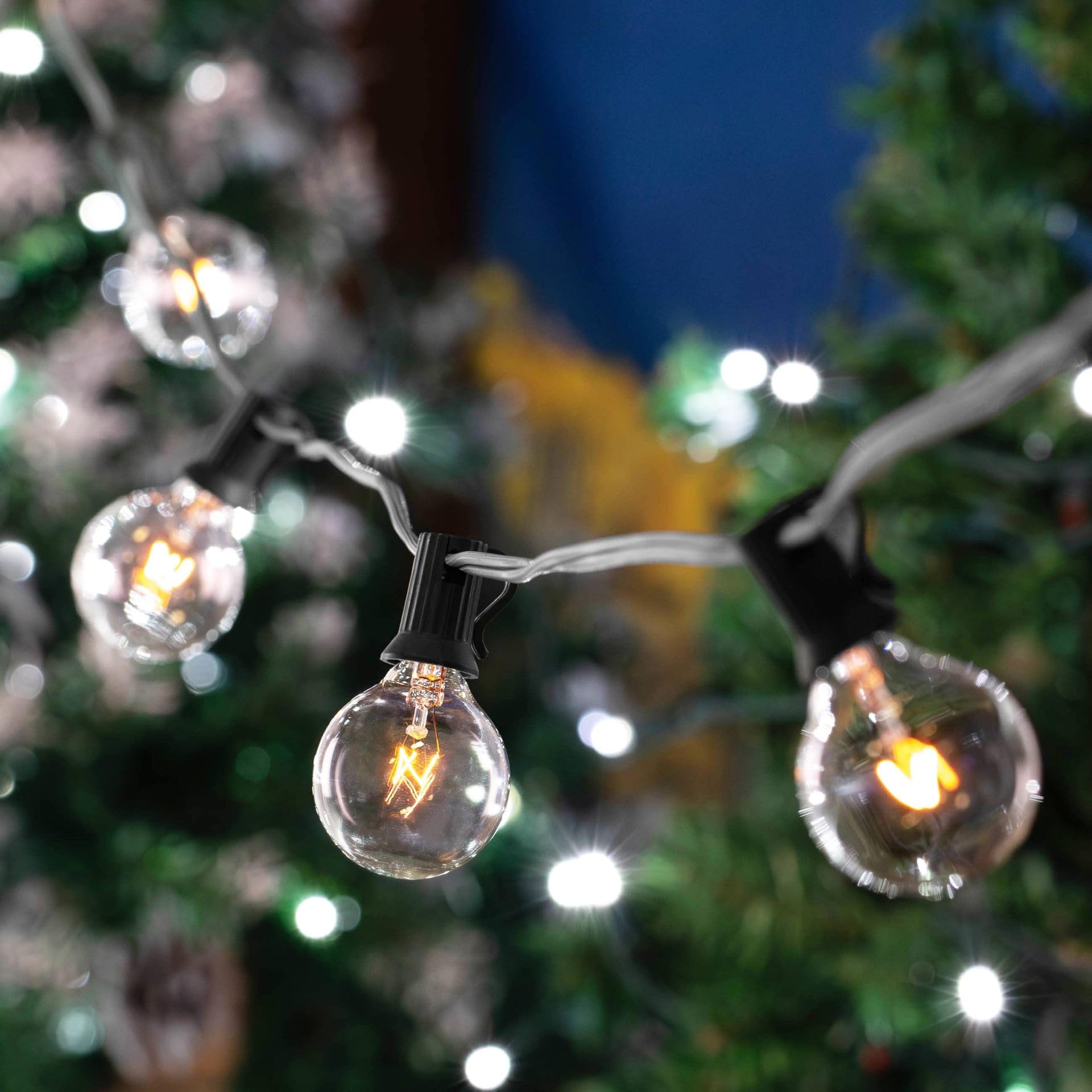 Foto 6 pulgar | Bombillas De Repuesto Novelty Lights G50 Outdoor  Transparentes  7 W  Paquete De 25 - Venta Internacional.