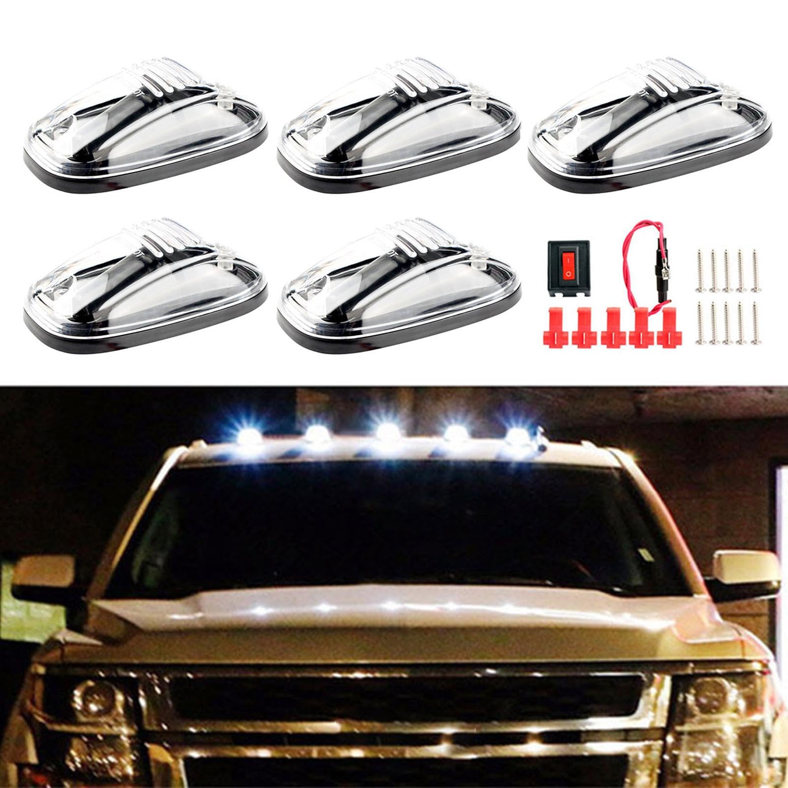 Foto 4 pulgar | Luces Indicadoras De Cabina Lafande  Con Energía Solar  Impermeables  Para Camiones - Venta Internacional.