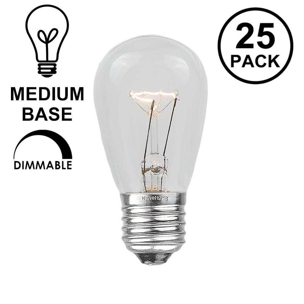 Foto 5 pulgar | Bombillas De Repuesto Novelty Lights S14 Outdoor Blue 11 W  Paquete De 25 - Venta Internacional.