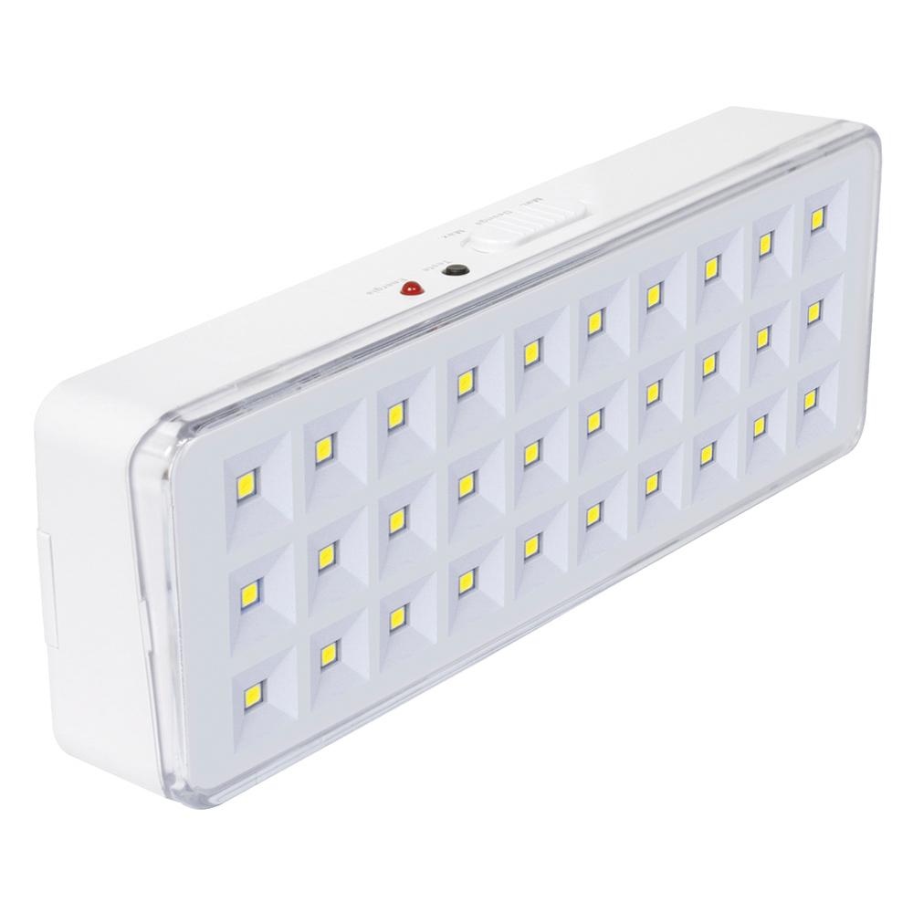 Foto 1 | Lámpara de Emergencia IUSA 23957 color Blanco Lineal 30 LED Consumo de 4 W