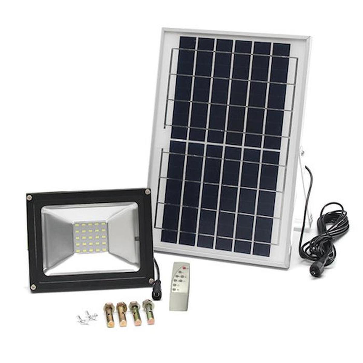 Iluminación Solar Led Recargable Ventdepot Mxlrc-002 1 Pieza  Luz Blanca