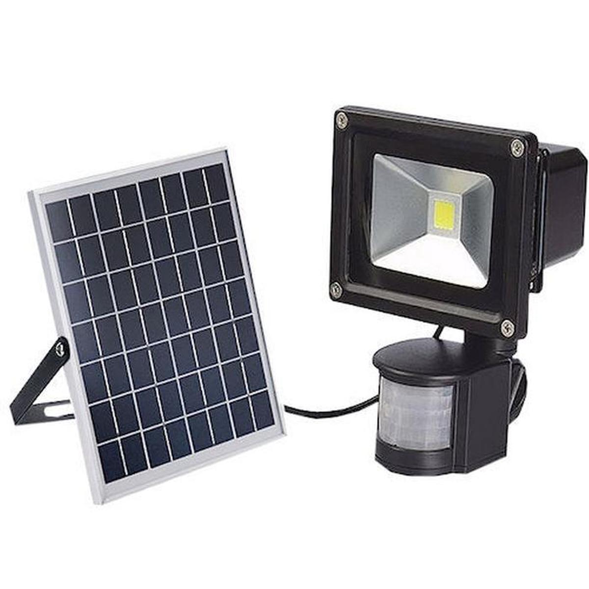 Luminaria Solar Led Industrial Ventdepot Mxdsl-002 1 Pieza  Luz Blanca