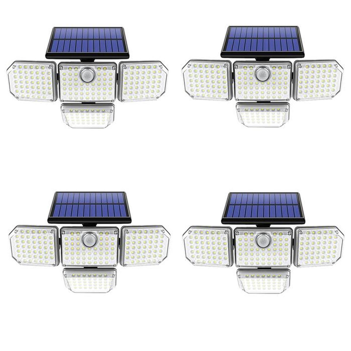 Iluminación Led Solar Recargable Ventdepot Mxnsr-004 4 Piezas Luz Blanca $3,698