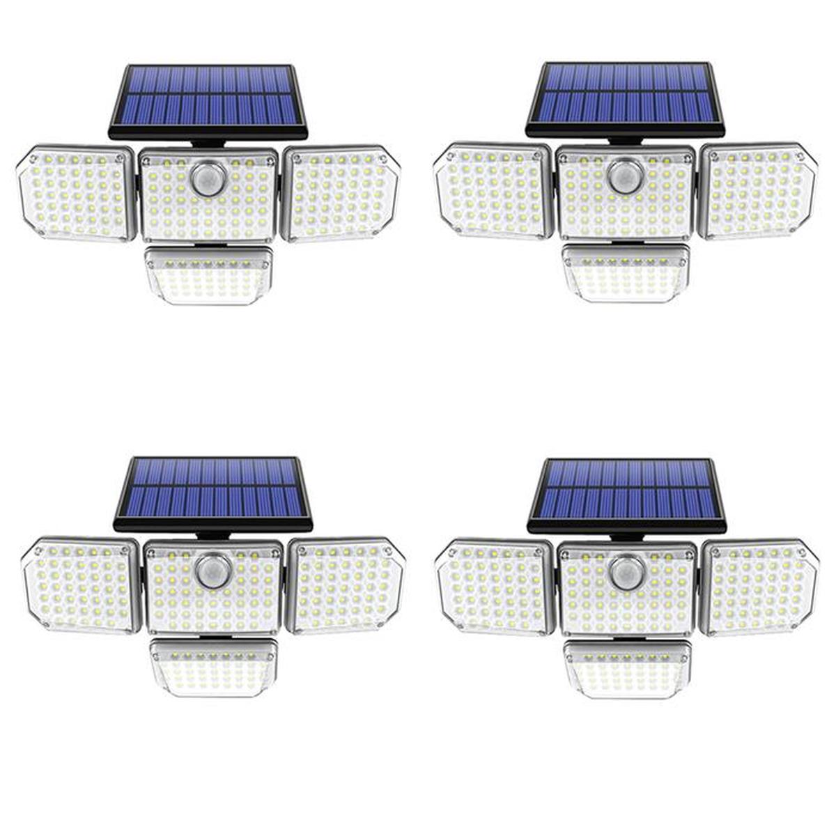 Iluminación Led Solar Recargable Ventdepot Mxnsr-004 4 Piezas Luz Blanca