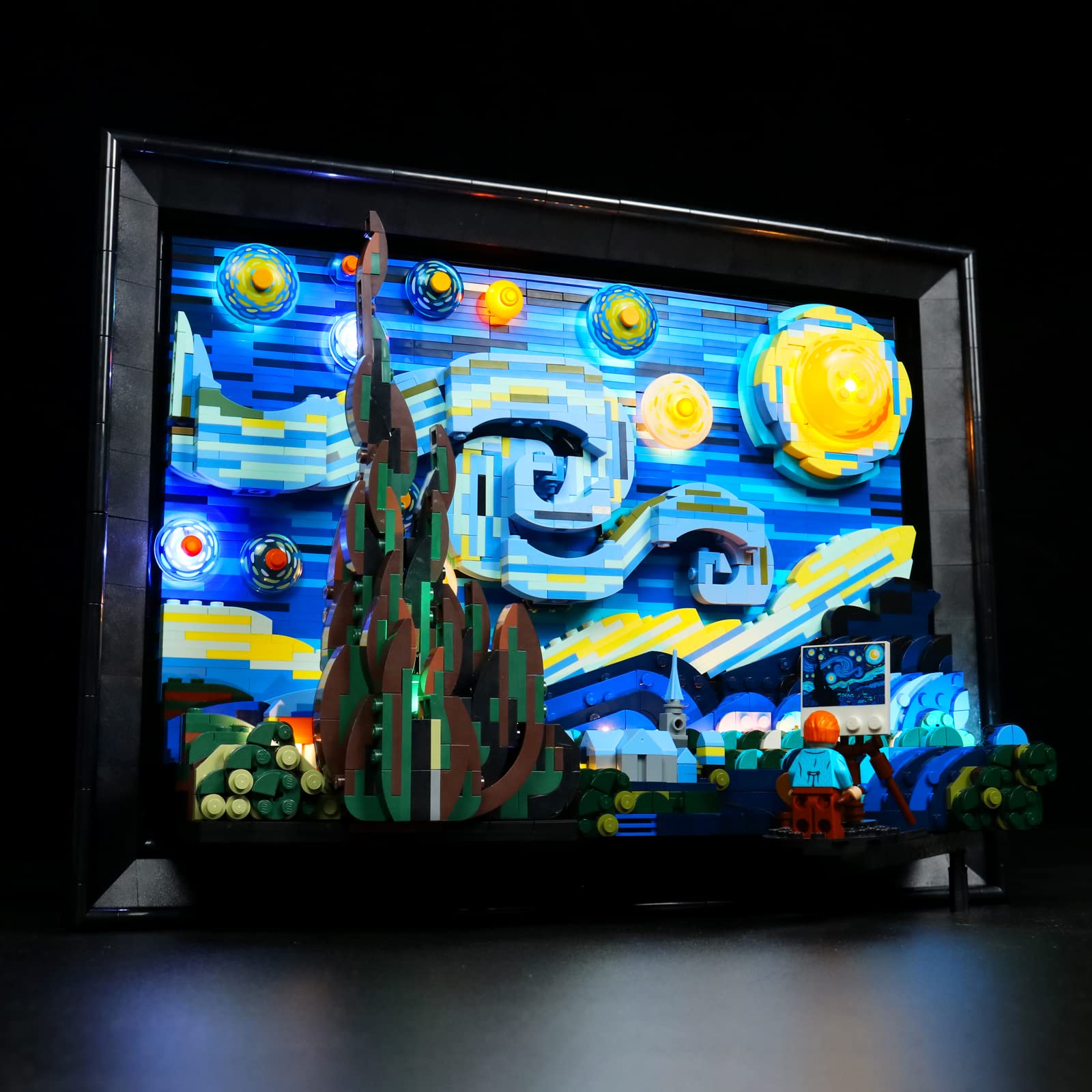 Foto 2 | Kit De Luces Led Vonado Para Lego Starry Night 21333 Con Mando A Distancia - Venta Internacional.