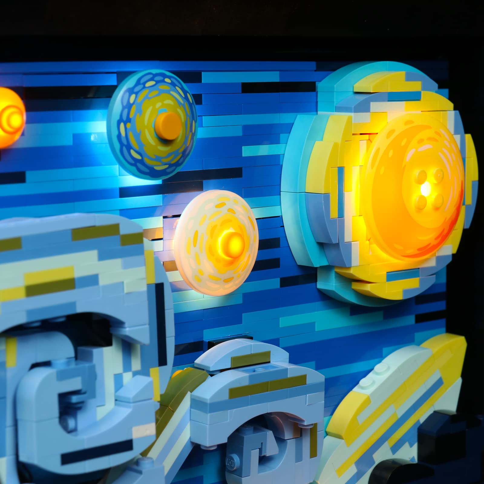 Foto 7 pulgar | Kit De Luces Led Vonado Para Lego Starry Night 21333 Con Mando A Distancia - Venta Internacional.