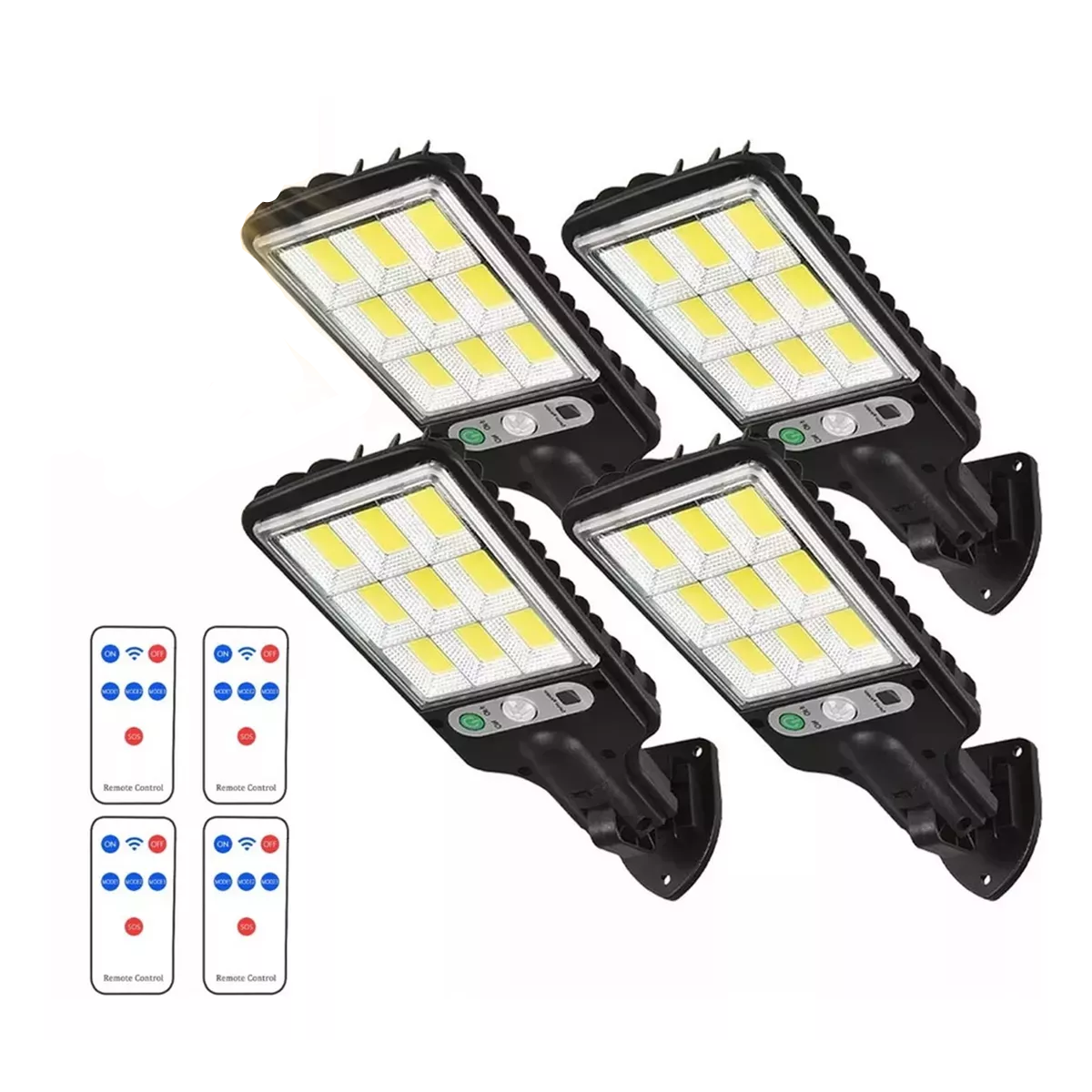 Foto 3 pulgar | Set 4pzs De Luz Solar Al Aire Libre Eo Safe Imports Esi-15563 Negro