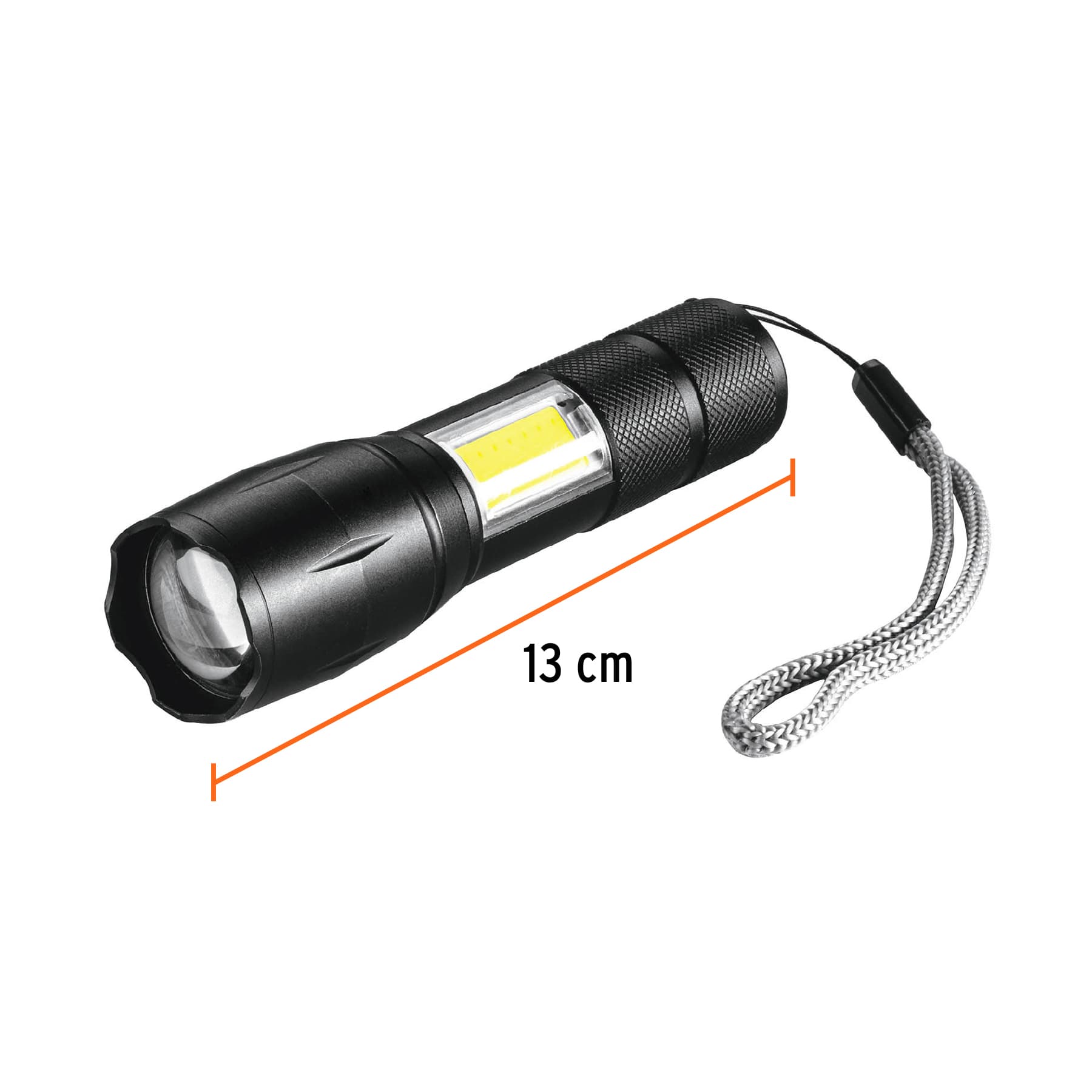 Foto 5 pulgar | Linterna de Emergencia Truper 270 Lm x 280 Lm color Negro con Luz Blanca