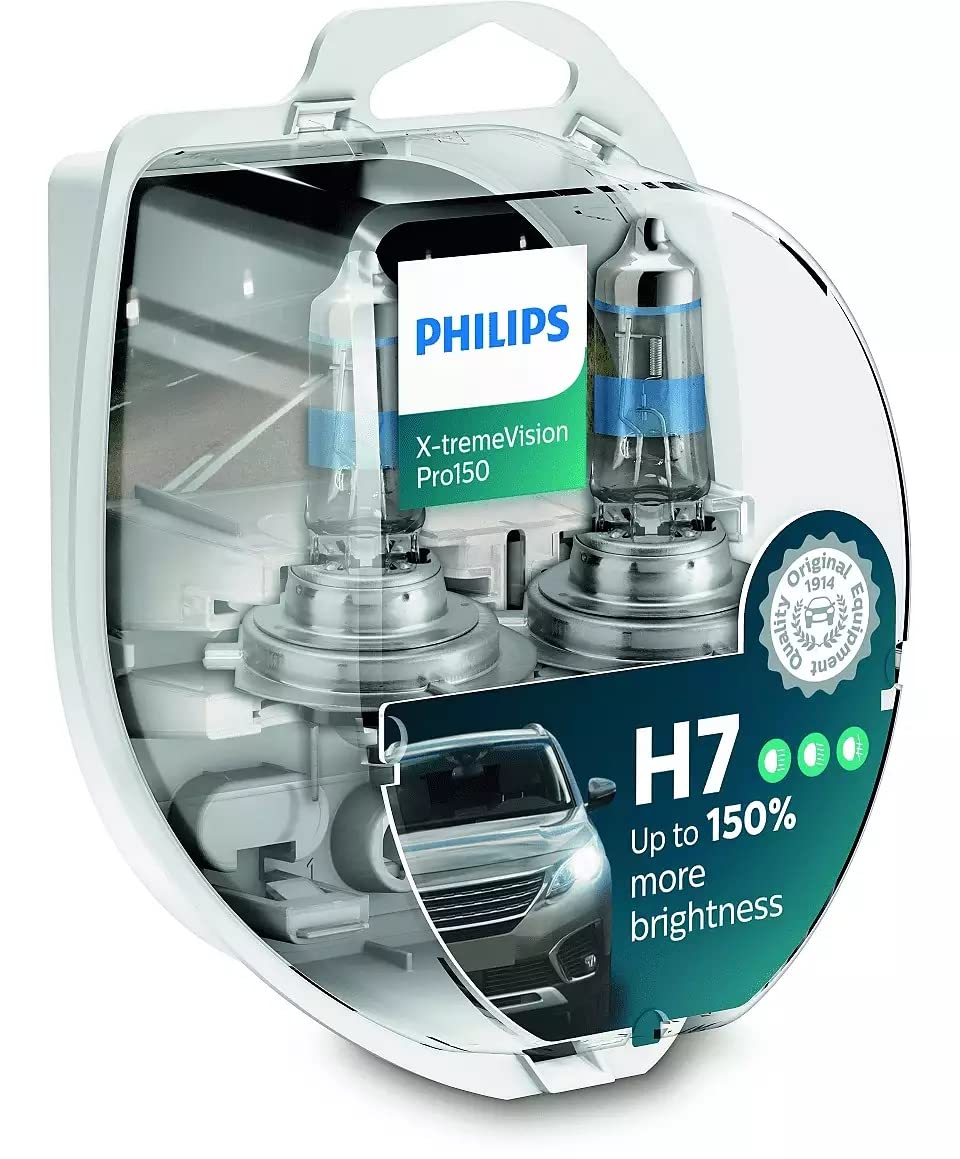 Foto 7 pulgar | Bombillas Para Faros Delanteros De Coche Philips X-tremevision Pro150 H7 (gemelas) - Venta Internacional.