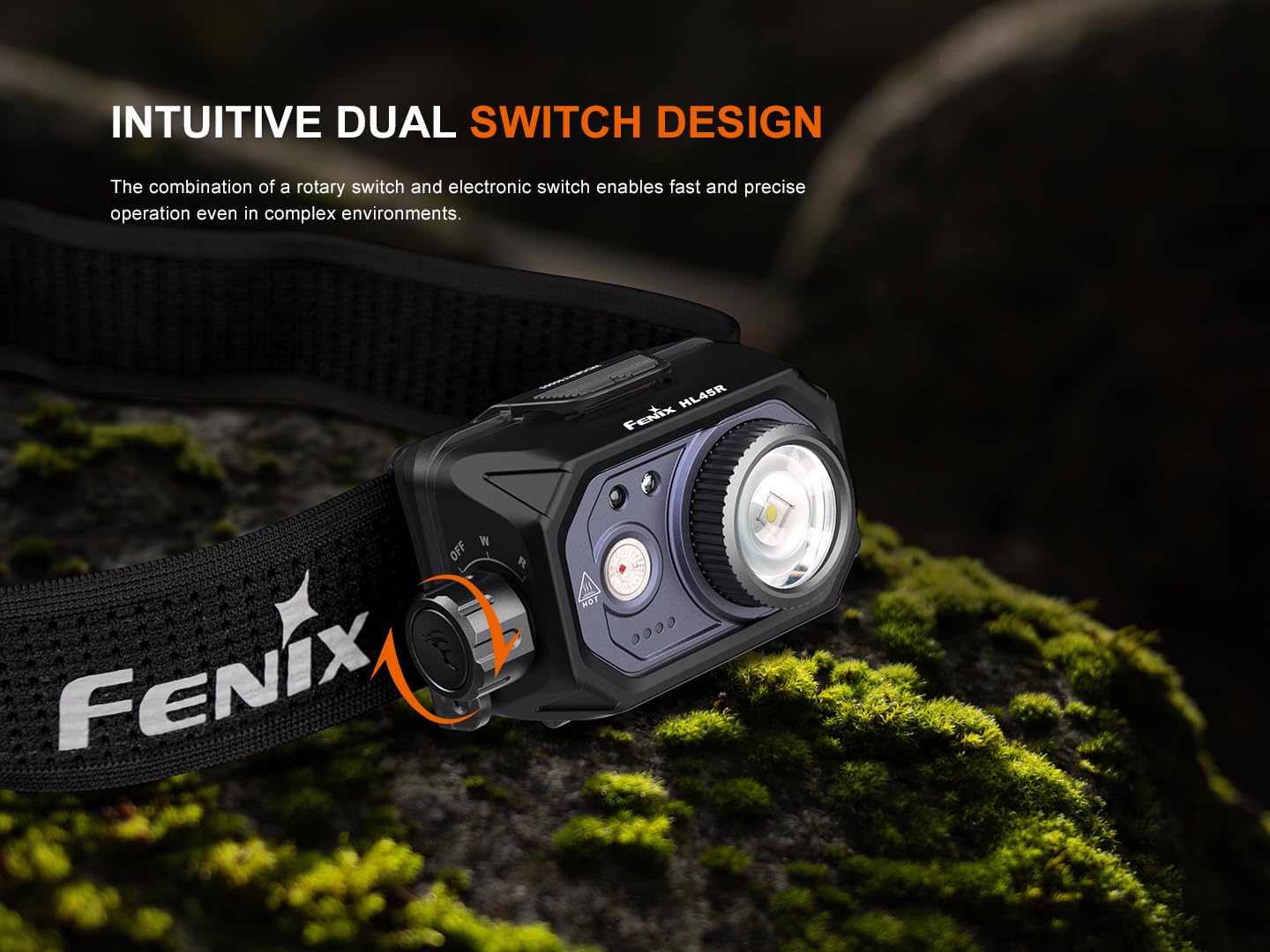 Foto 5 pulgar | Linterna Frontal Fenix Hl45r 1000 Lúmenes Recargable Con Usb-c - Venta Internacional.