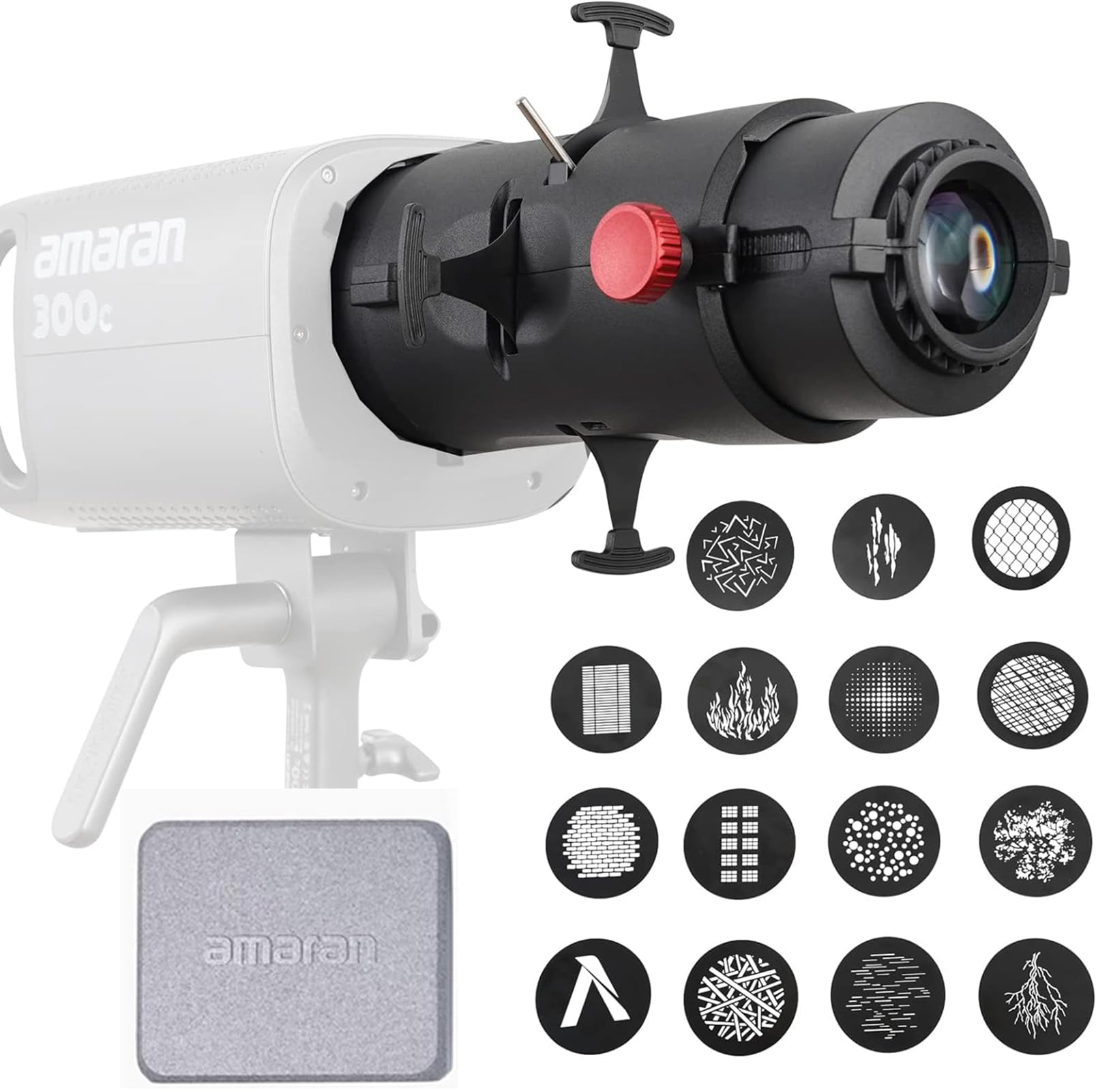Lente De Proyección Aputure Amaran Spotlight Se Para 150c/300c/200x - Venta Internacional.