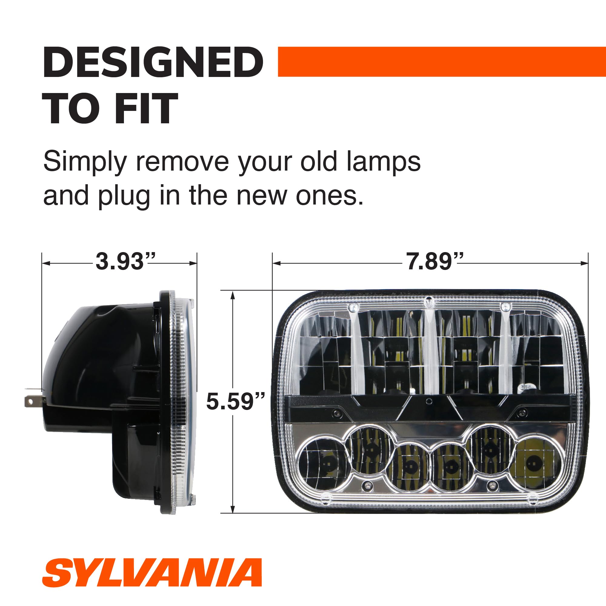 Foto 5 pulgar | Faro Led De Haz Sellado Sylvania H6054sl.bx 6000k - Venta Internacional.