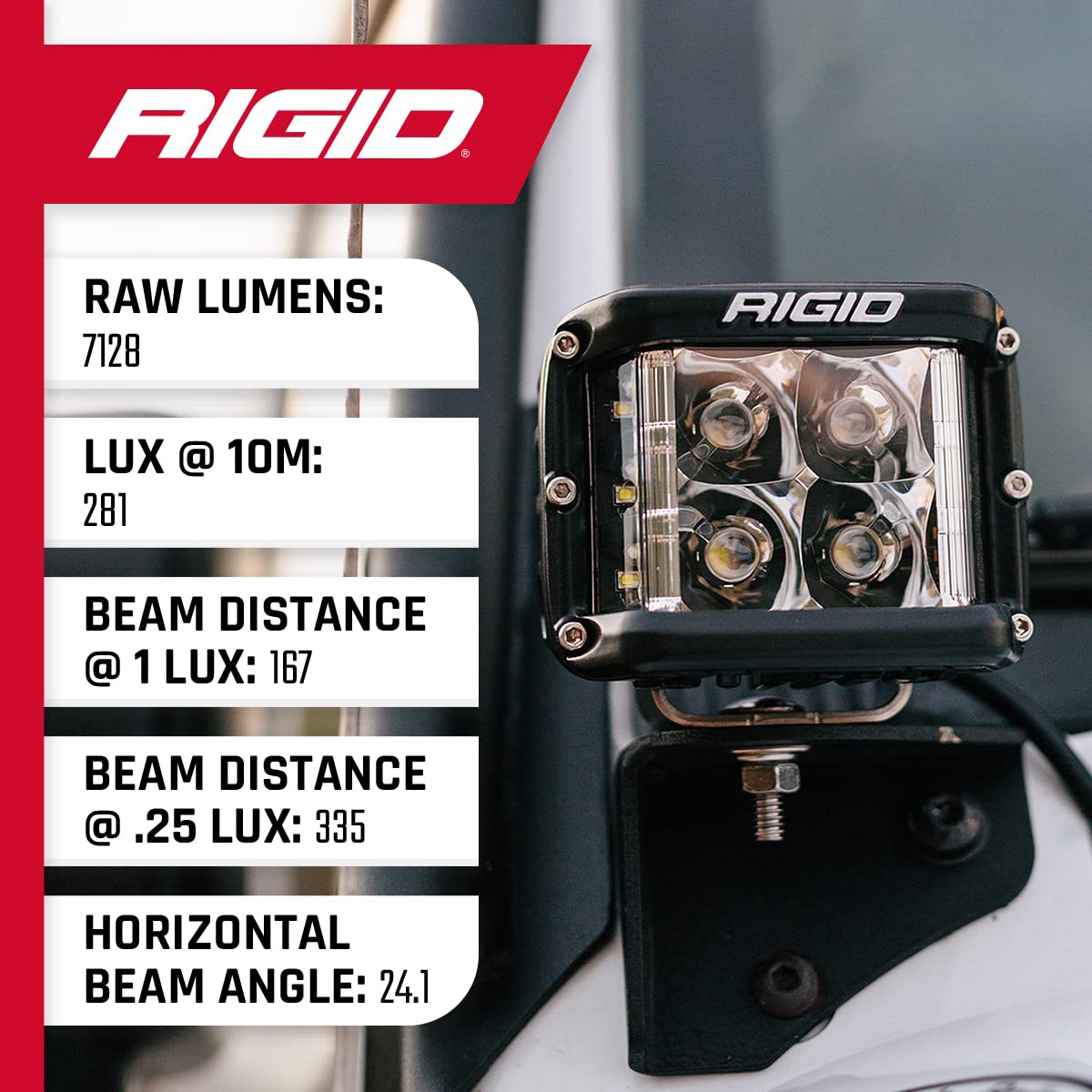 Foto 7 pulgar | Barra De Luces Led Rigid Industries D-ss Pro 262313 12w - Venta Internacional.