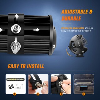 Foto 7 | Barra De Luces Led Nilight Spot Flood Combo De 20 Pulgadas Y 420 W Con Cápsulas - Venta Internacional.