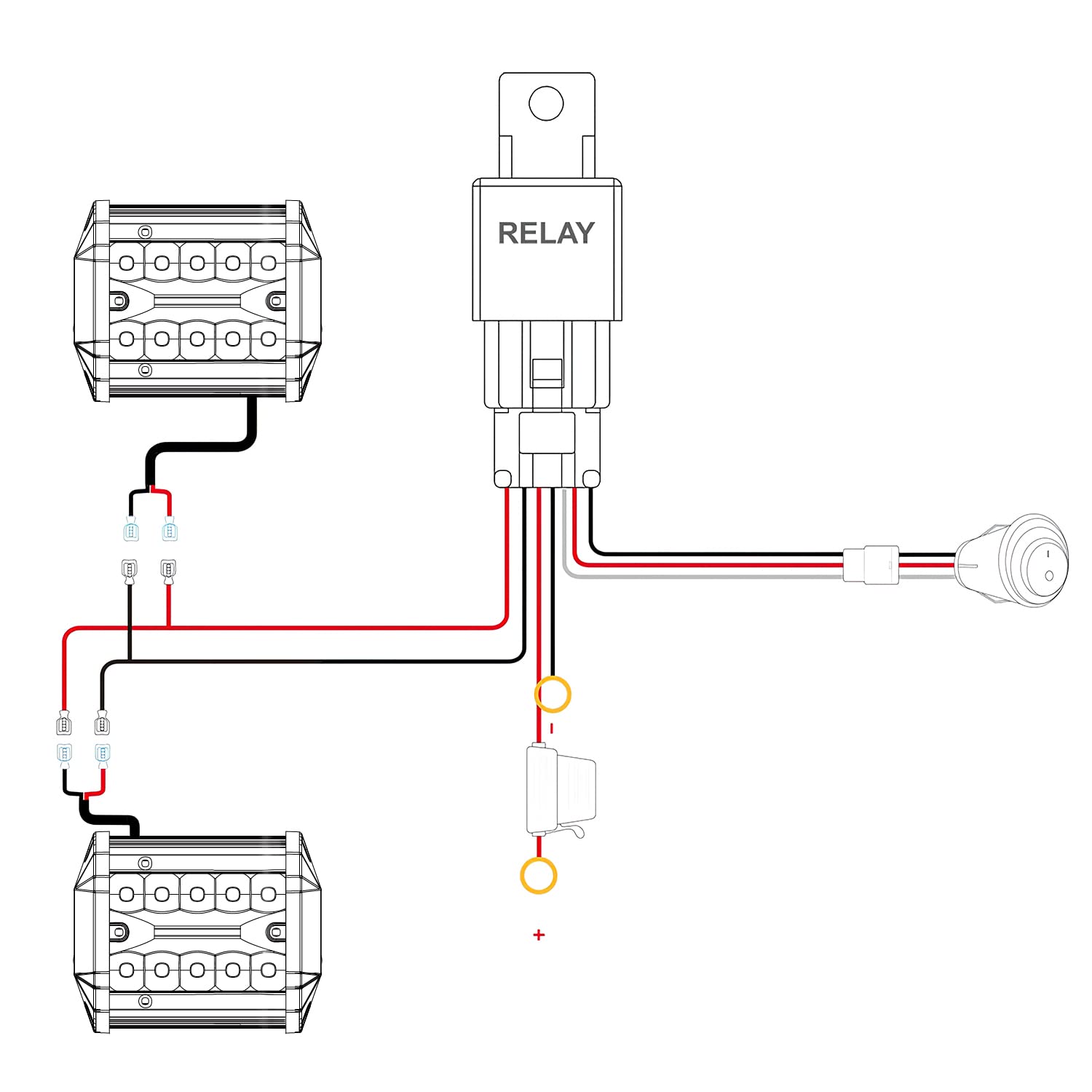 Foto 6 pulgar | Barra De Luces Led Nilight, 60 W, 10 Cm, 2 Unidades, Combo Spot Flood - Venta Internacional.