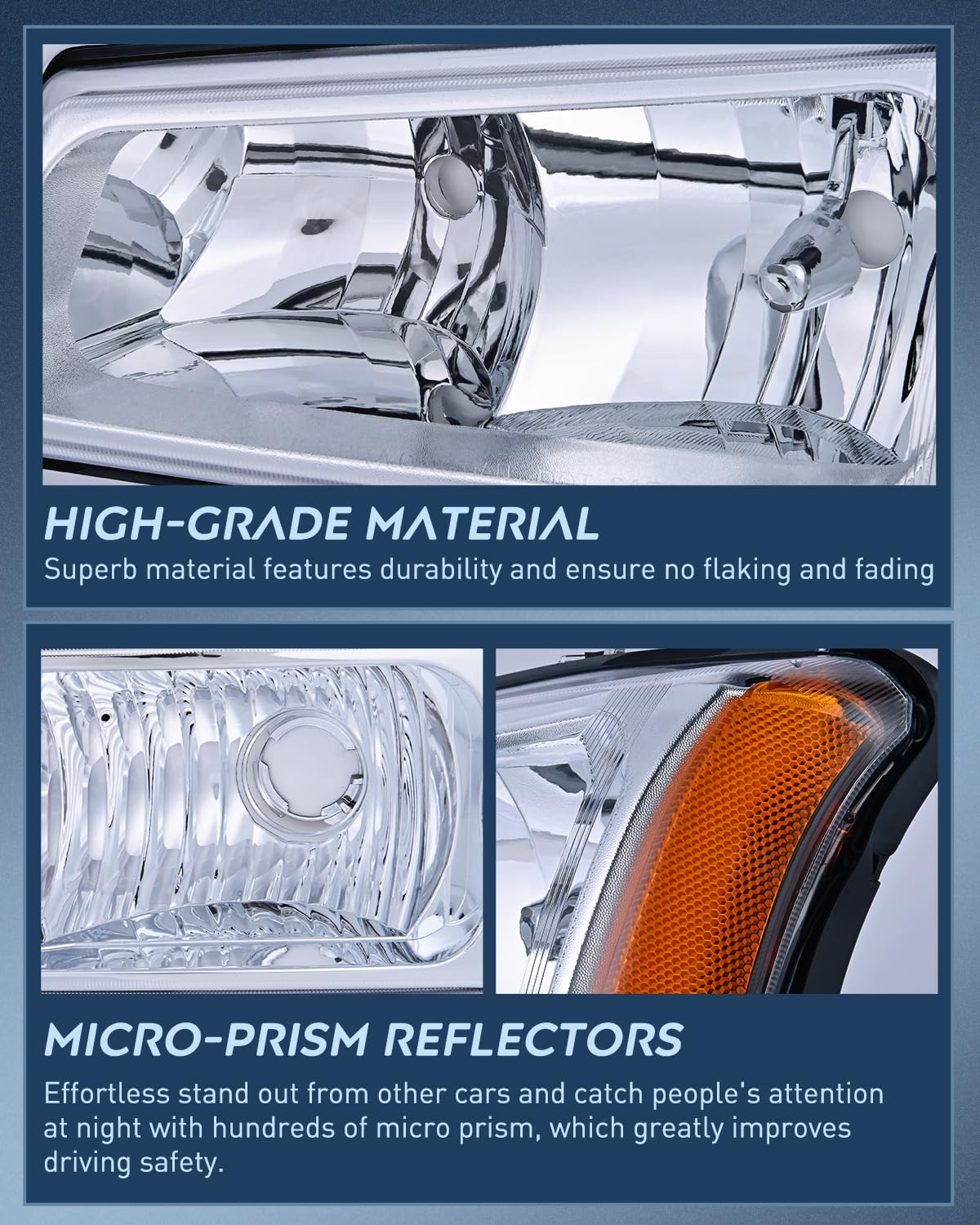 Foto 7 pulgar | Conjunto De Faros Nilight Para Chevy Silverado Avalanche - Venta Internacional.