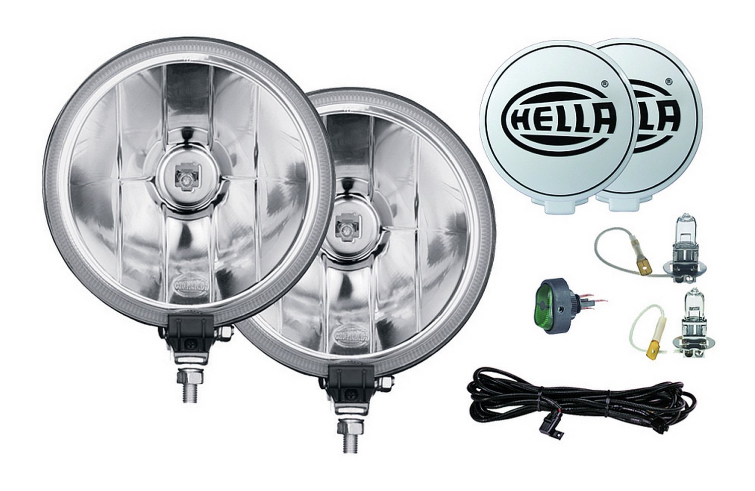 Foto 2 pulgar | Kit De Luces De Conducción Hella Serie 500ff De 12 V/55 W Con Interruptor - Venta Internacional.