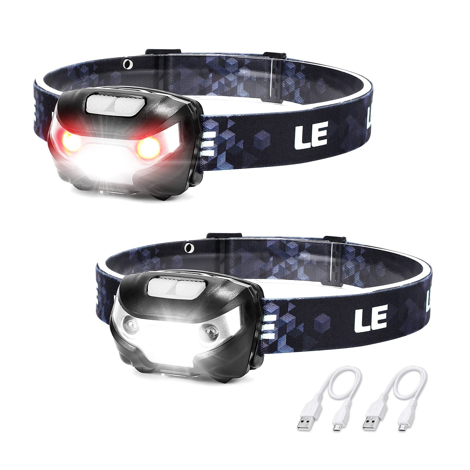 Foto 1 | Faros Delanteros Ever Recargables, 2 Paquetes Con 5 Modos Ipx4 - Venta Internacional.