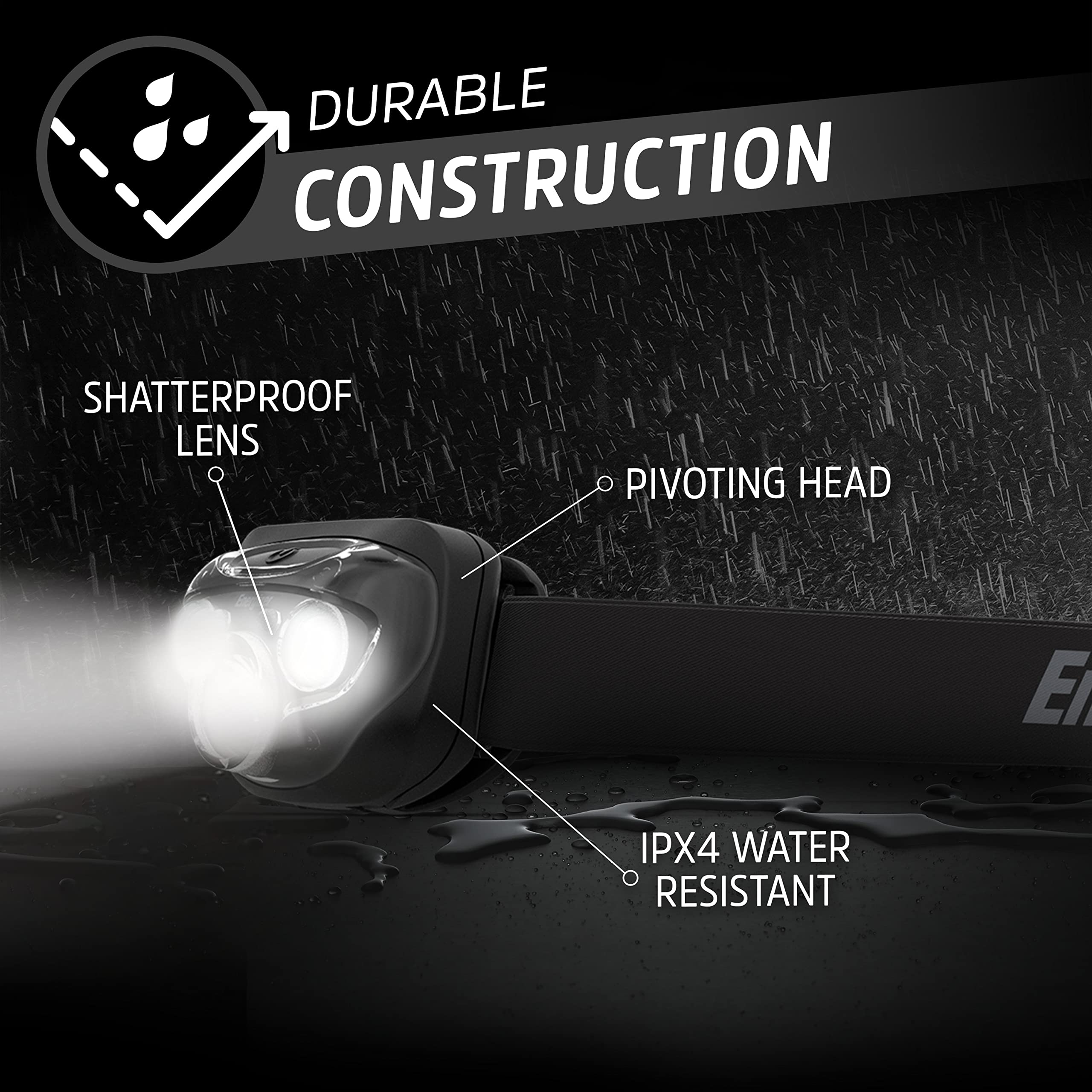 Foto 6 pulgar | Faros Delanteros Energizer Pro260 Led 260 Lm Ipx4 Resistentes Al Agua - Venta Internacional.