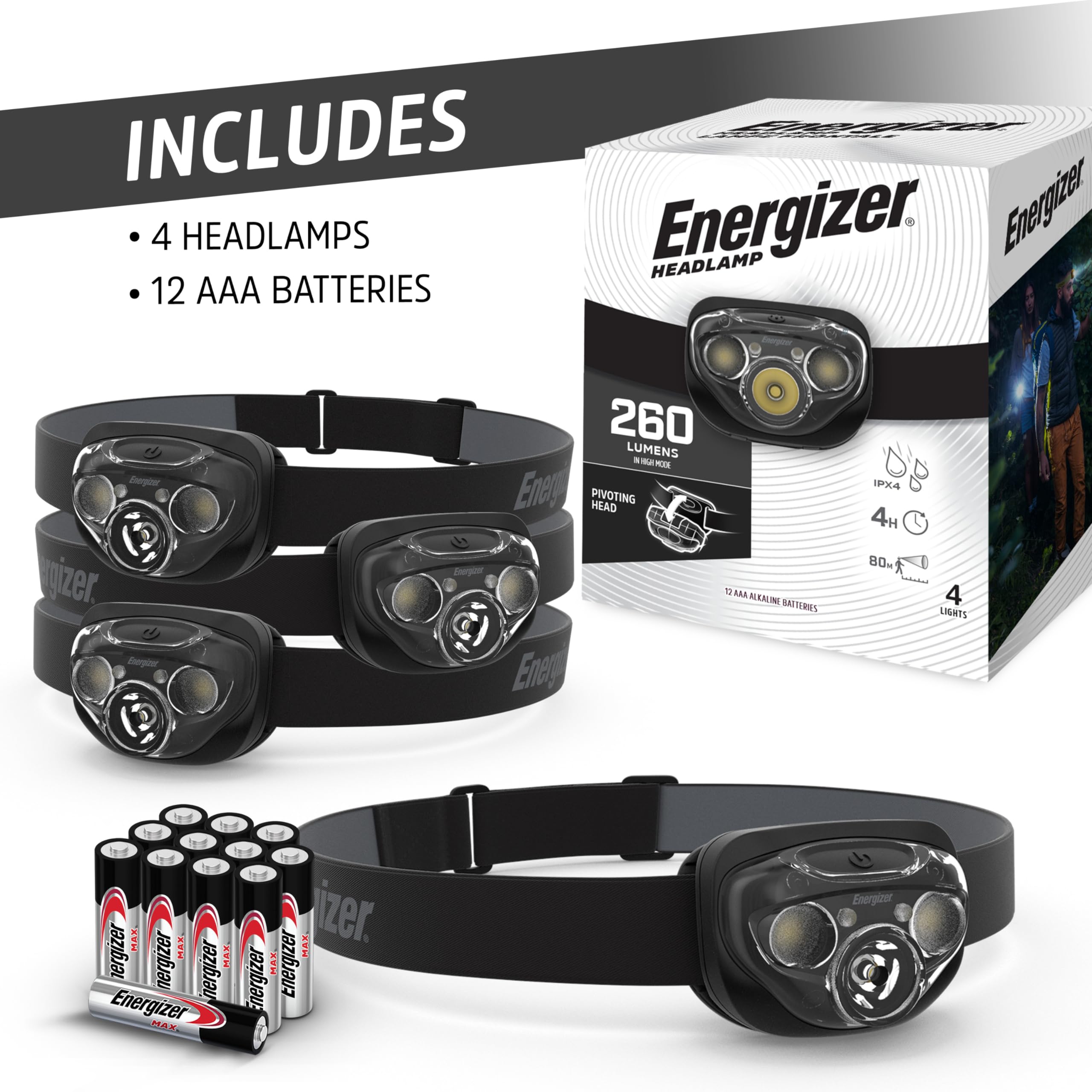 Foto 8 pulgar | Faros Delanteros Energizer Pro260 Led 260 Lm Ipx4 Resistentes Al Agua - Venta Internacional.