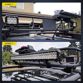 Foto 7 | Kit De Montaje De Barra De Luz Led Nilight 90027b Para Camiones Atv Utv - Venta Internacional.