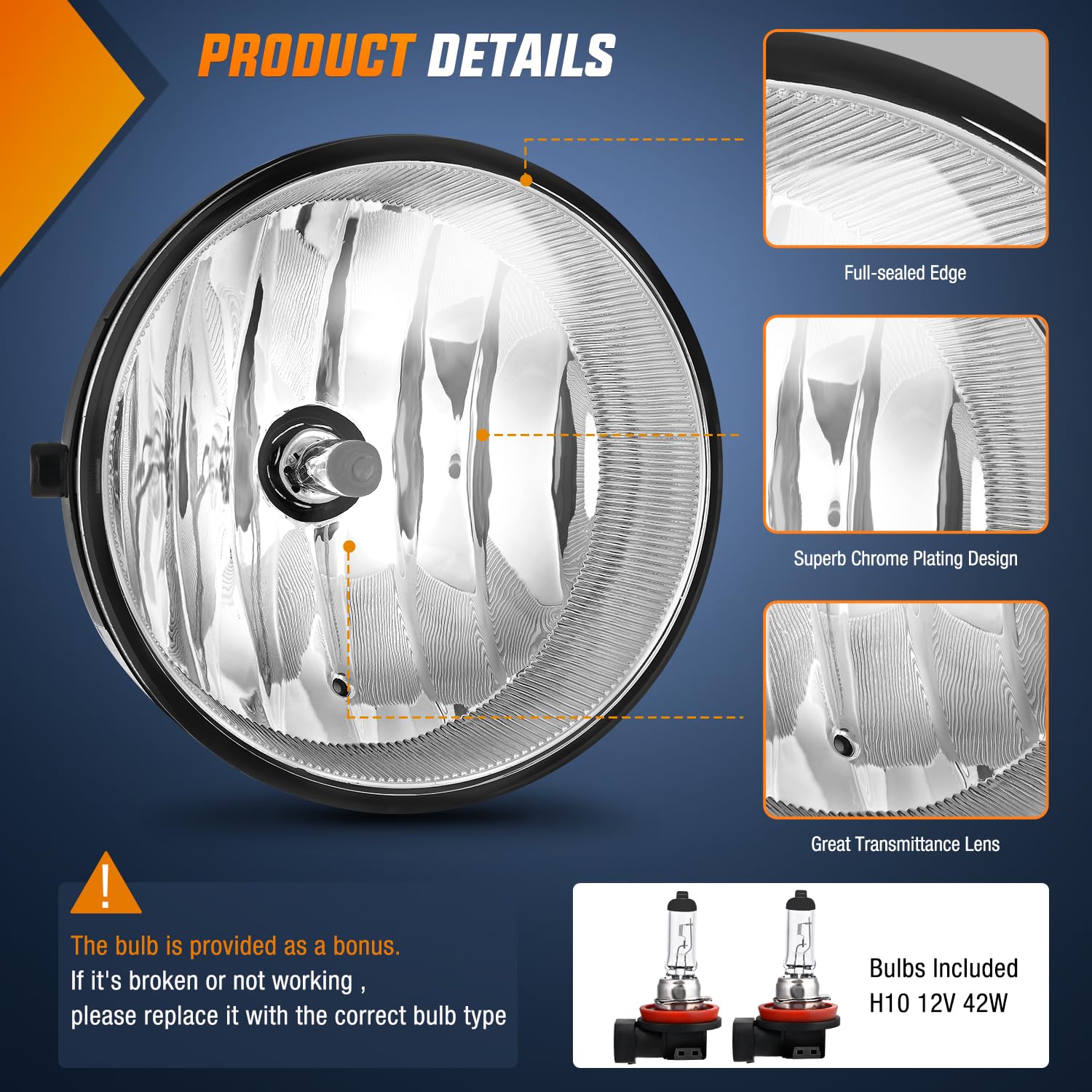 Foto 3 pulgar | Conjunto De Faros Antiniebla Nilight Compatible Con Toyota - Venta Internacional.