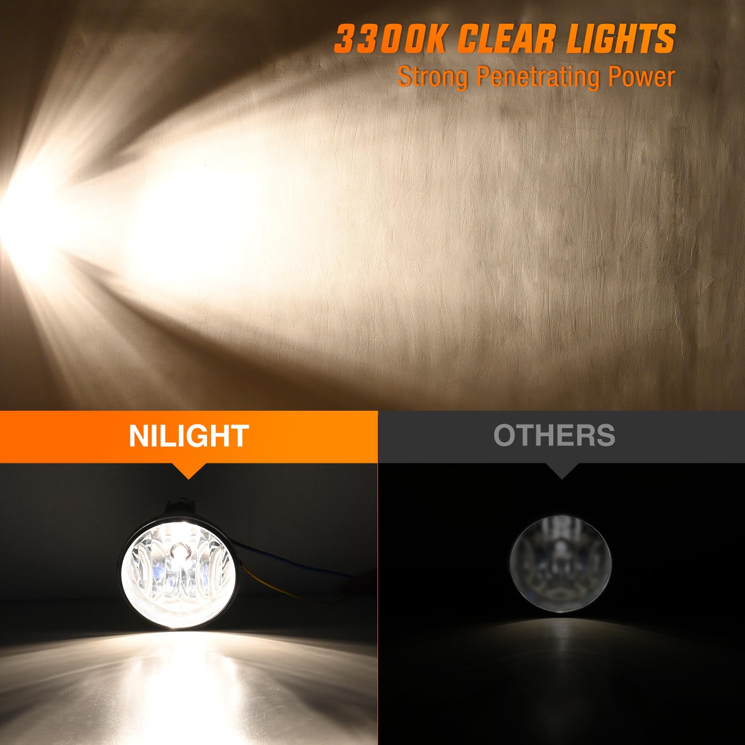 Foto 7 pulgar | Conjunto De Faros Antiniebla Nilight Compatible Con Toyota - Venta Internacional.
