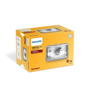 Foto 1 | Linterna Frontal Philips H6054c1, Halógena Estándar, Haz Sellado, Paquete De 1 Unidad - Venta Internacional.