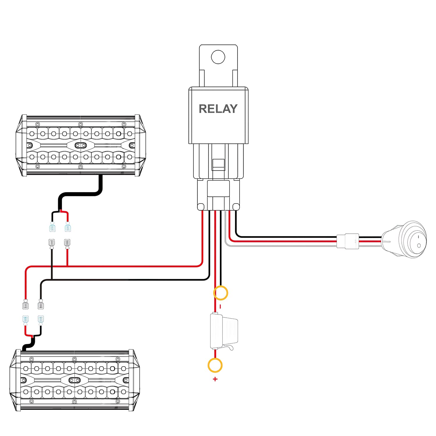 Foto 6 pulgar | Barra De Luces Led Nilight, 2 Unidades, 16,5 Cm, Triple Hilera, 120 W, Spot Flood - Venta Internacional.