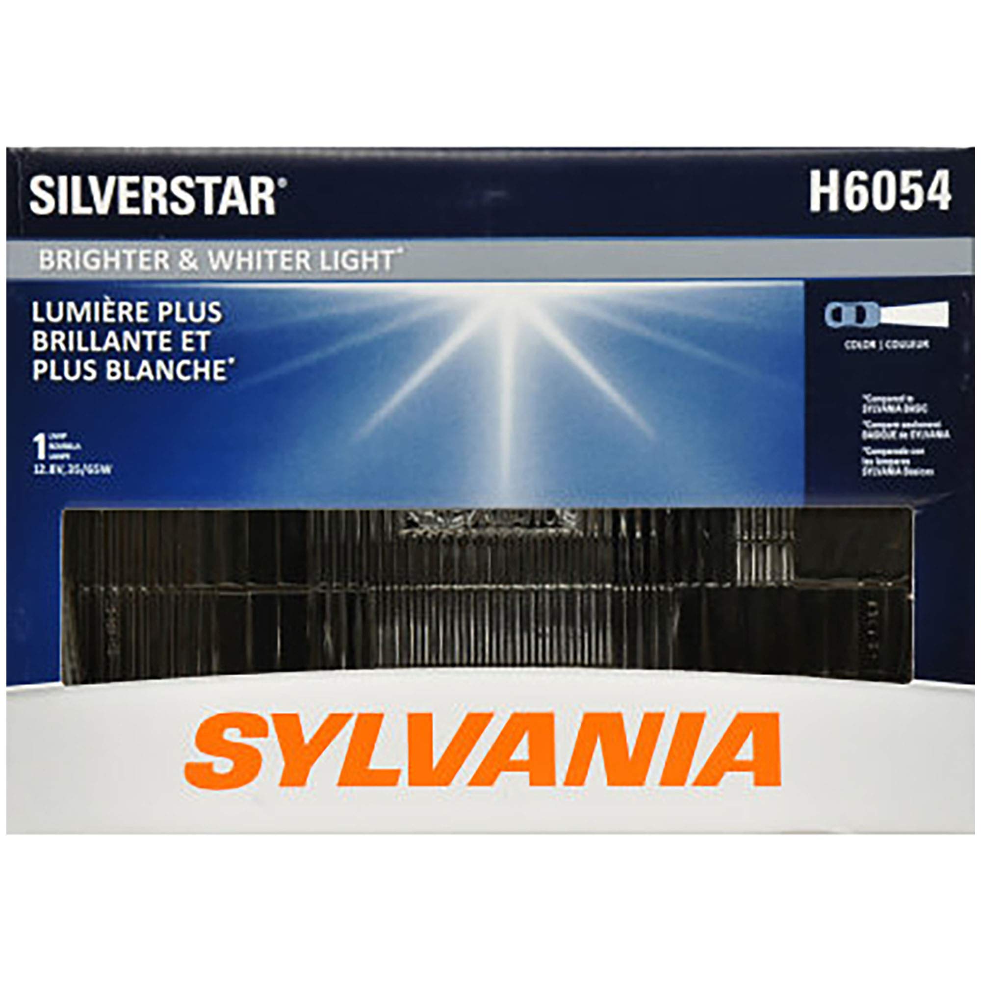 Foto 2 pulgar | Faro Delantero Sylvania Silverstar Sealed Beam H6054 Halógeno - Venta Internacional.